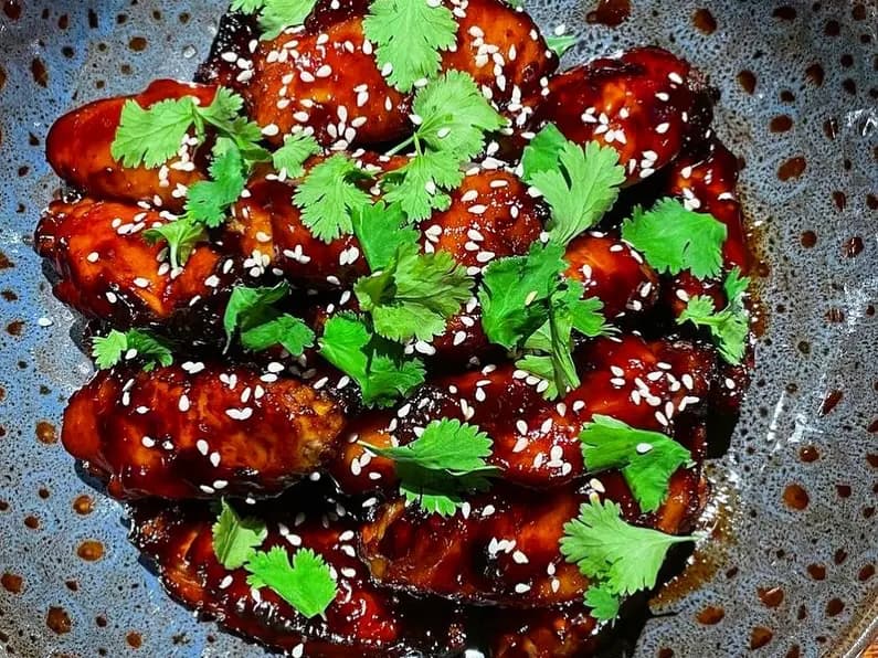 Sticky Asian-Style Chicken Nibbles